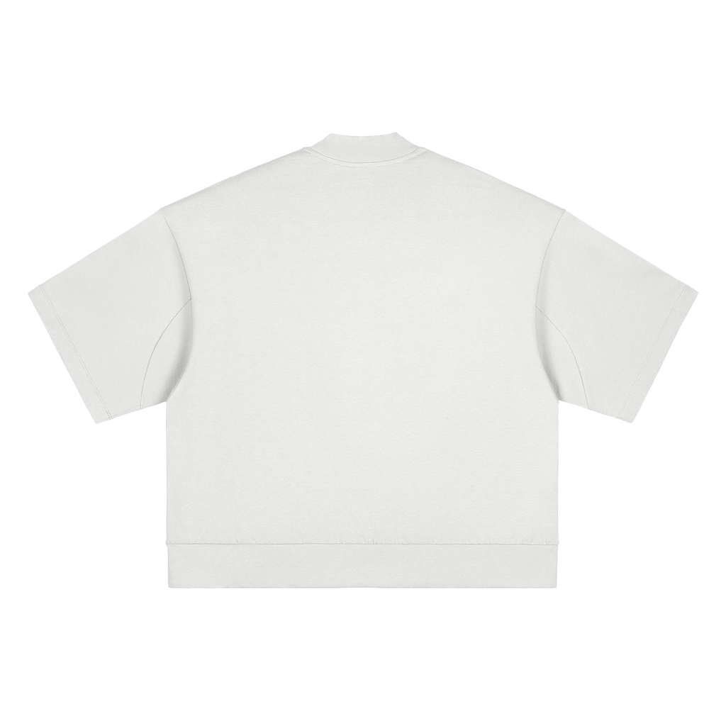 Heavyweight Oversized Mock Neck T-shirt