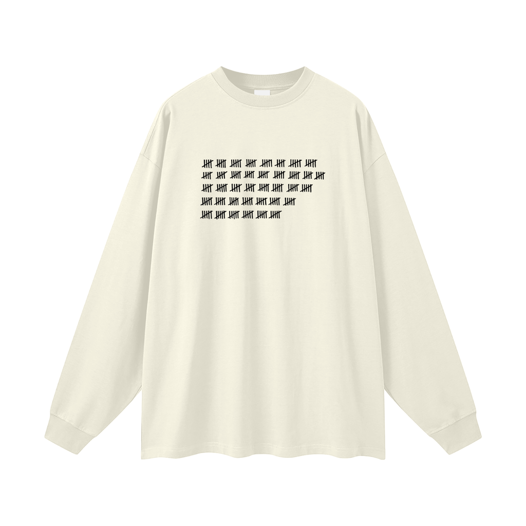 Oversized Unisex Long Sleeve T-Shirt