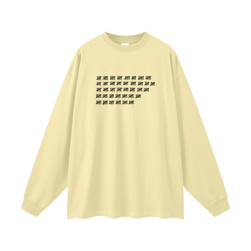 Oversized Unisex Long Sleeve T-Shirt