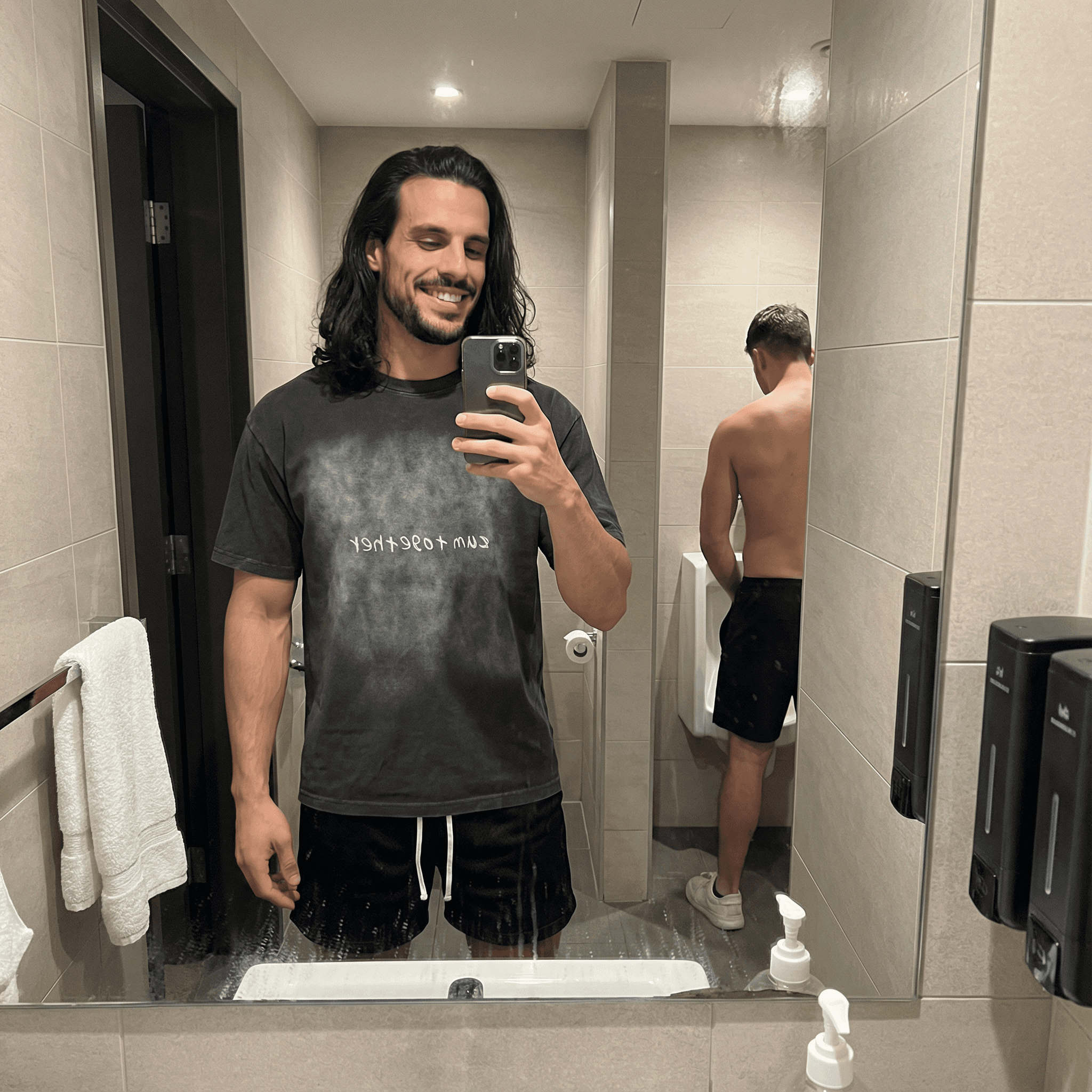 FETISHISTO Black Mesh Drawstring Shorts for Comfort