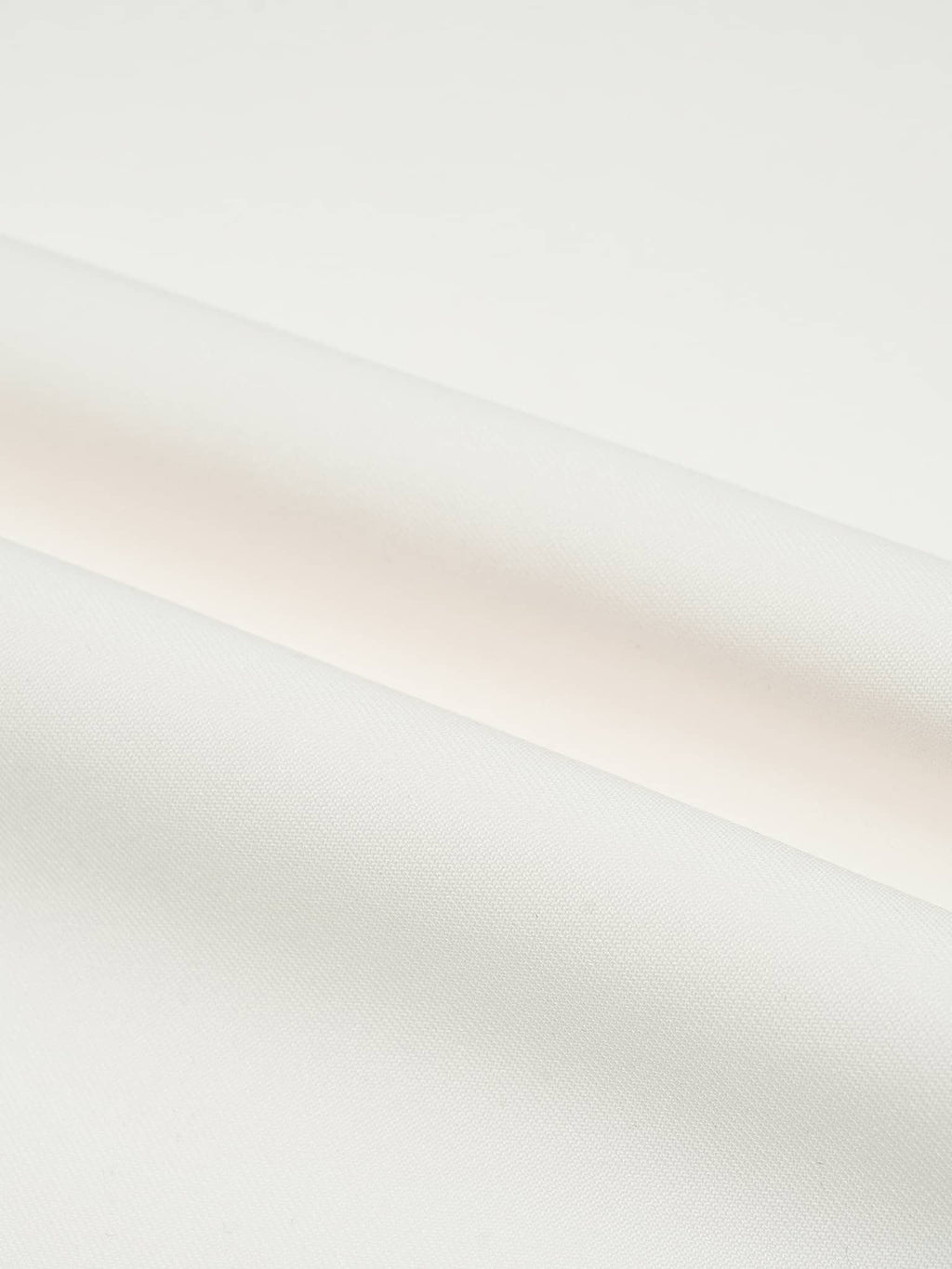 Close-up of white fabric texture for striped rib collar zip jacket by FETISHISTO