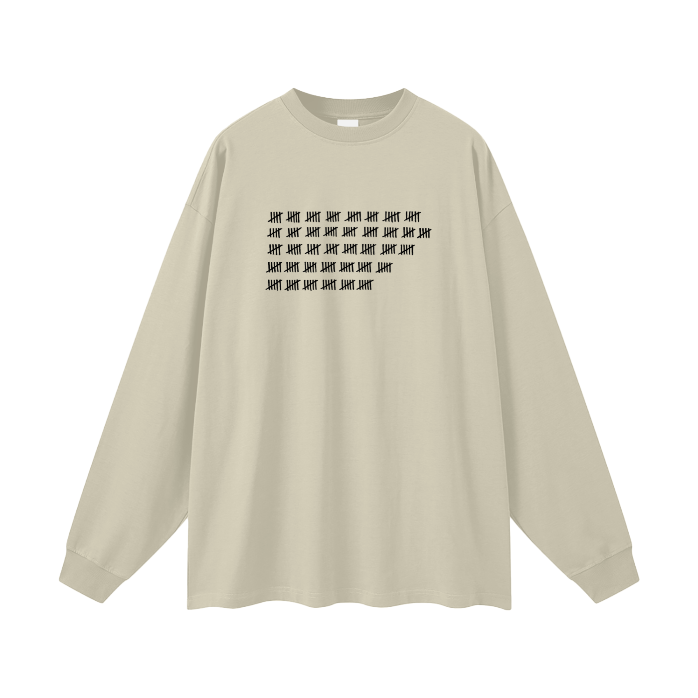 Oversized Unisex Long Sleeve T-Shirt