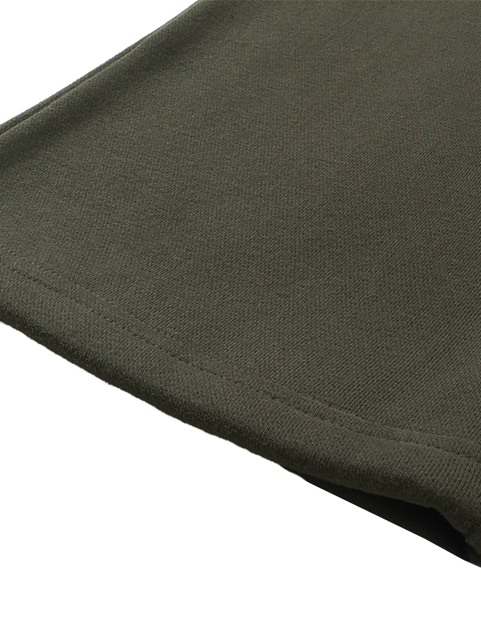 FETISHISTO Unisex Fleece Straight Leg Pants Black