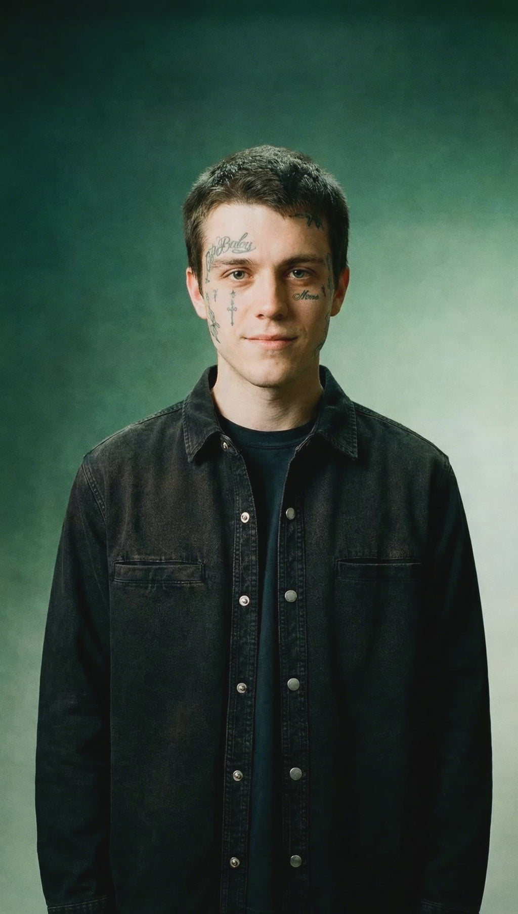 FETISHISTO Denim Vintage Washed Heavyweight Jacket