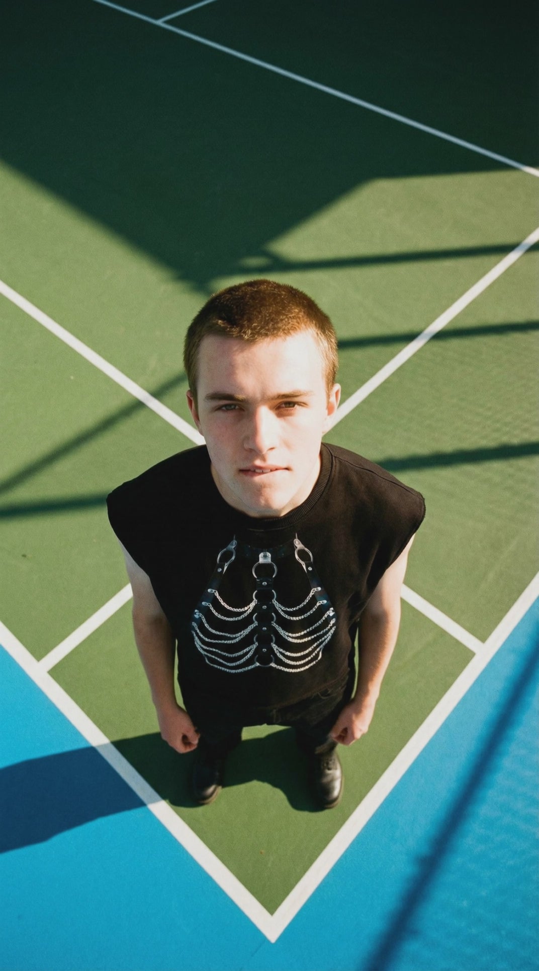 French Terry Boxy Tank Top ''DAVID''