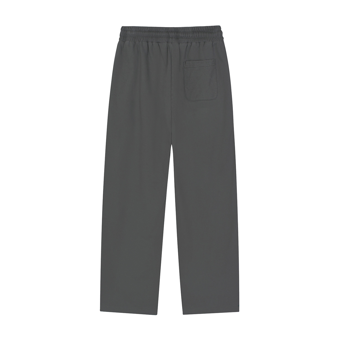 FETISHISTO reflection striped sweatpants in dark color with elastic waistband and back pocket